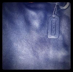 Black Leather Coach Purse